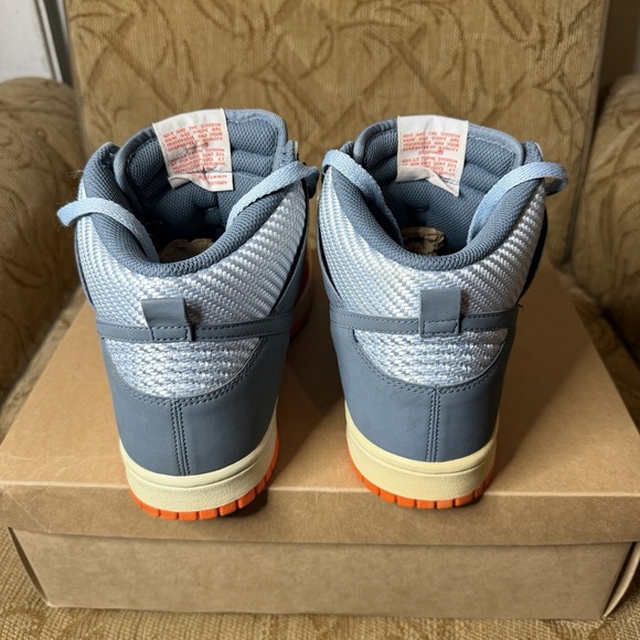 Nike Dunk High Team Orange Armory Sneakers || 317982-800‎ || Size 9.5 main image 7